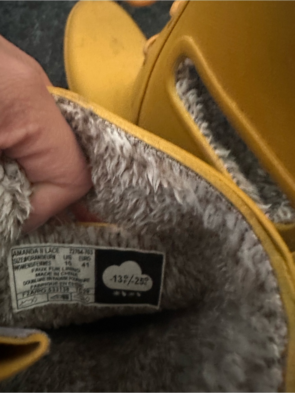 Bogs Waterproof Women Winter Boots with Cozy Faux Fur - Yellow